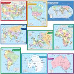 Map Charts Set 9 Charts, TCR9689