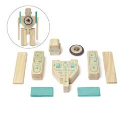 Magbot Wooden Block Set, TEGMGBTL1405T