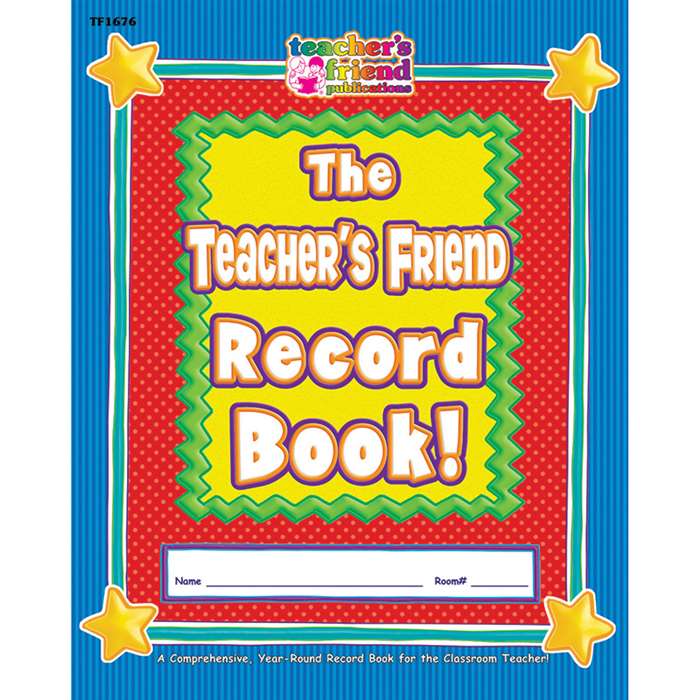 Gr K-5 The Back To School Record Book 8-1/2 X 11 By Teachers Friend