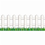 White Picket Fence Accent Punch-Out By Teachers Friend