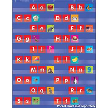 Alphabet Pocket Chart Add Ons Upper And Lowercase Letters By Teachers Friend
