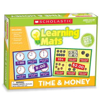 Time And Money Boxed Kits - Mats By Teachers Friend