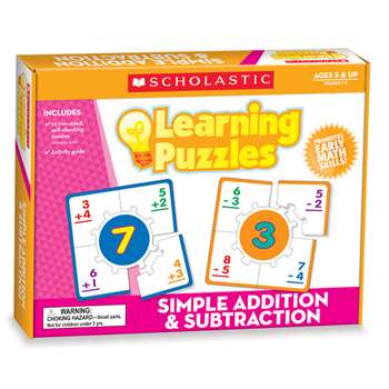 Simple Addition & Subtraction Boxed Kits-Puzzles By Teachers Friend
