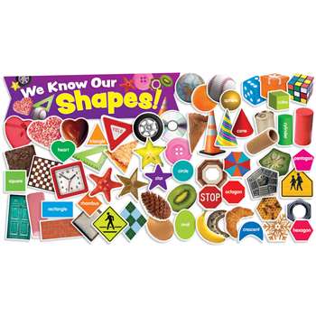 Shapes In Photos Mini Bulletin Board Set By Teachers Friend