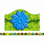 Jungle Flowers Scalloped Trimmer By Teachers Friend