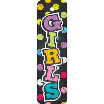 Plastic Hall Pass Neon Chalk Girls, TOP10163