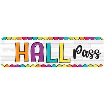 Diy Dots Hall Pass Plastic, TOP10175