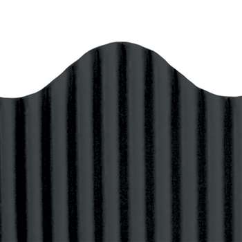 Corrugated Border Black, TOP21001