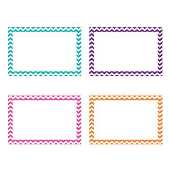 Shop Border Index Cards 4 X 6 Blank Chevron - Top3553 By Top Notch Teacher Products