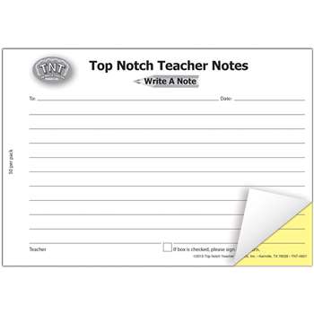 Write A Note - Top4921 By Top Notch Teacher Products