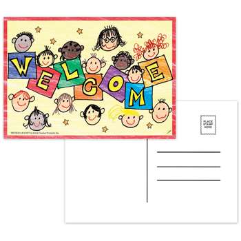 Welcome To Our Class Postcards - Top5109 By Top Notch Teacher Products