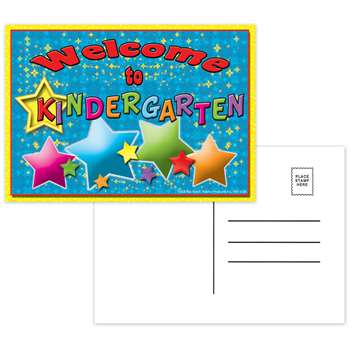Postcards Welcome To Kindergarten - Top5116 By Top Notch Teacher Products