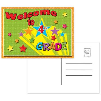 Postcards Welcome To 4Th Grade - Top5120 By Top Notch Teacher Products