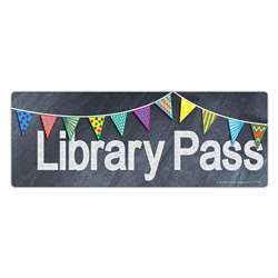 Chalkboard Pass Library Pass, TOP5303