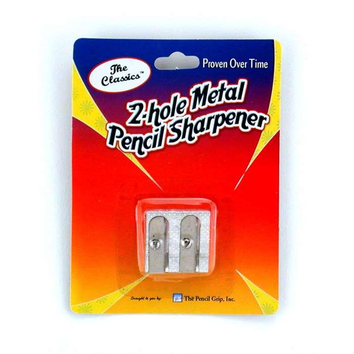 2 Hole Pencil Sharpener Metal By The Pencil Grip