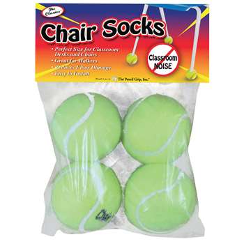 Chair Socks 36 - 4 Ct. Polybags - Tpg231 By The Pencil Grip