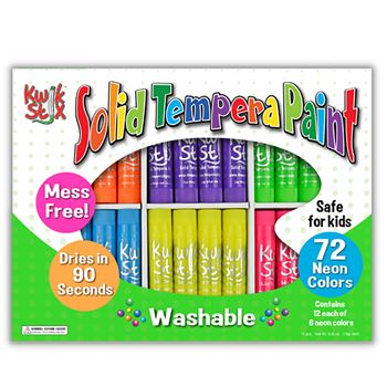 Kwikstix Tempera Paint 72 Pcs, TPG626