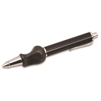 Heavyweight Pen with Pencil Grip Blk, TPG651