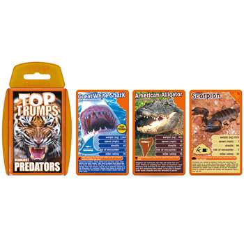 Predators Top Trumps Card Game, TPU000421