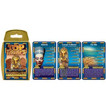 Ancient Egypt Top Trumps Card Game, TPU001626