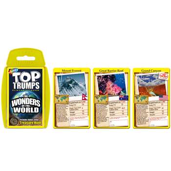 Wonders Of The World Top Trumps Card Game, TPU002289