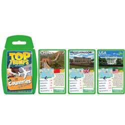 Countries Of The World Top Trumps Card Game, TPU002296