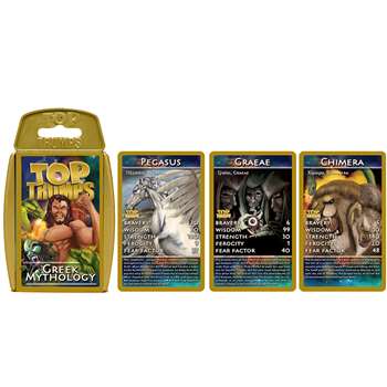 Greek Mythology Top Trumps Card Game, TPU002319