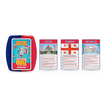 Countries And Flags Top Trumps Quiz, TPU036450