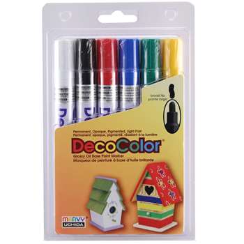 Decocolor 6 Marker Pack A, UCH3006A