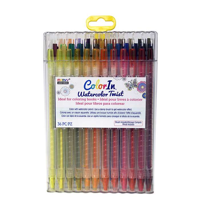 Color &quot; Watercolor Twist 36 Pc Set, UCH450036A