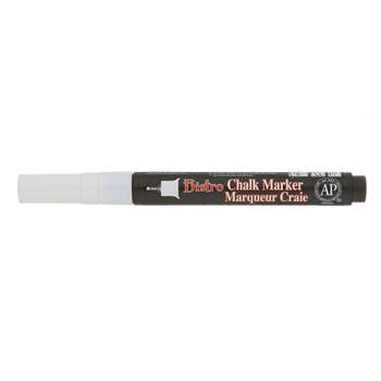 Bistro Single Wht Marker Extra Fine Tip, UCH485C0
