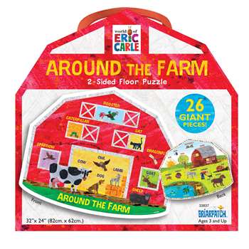 Around The Farm 2-Side Floor Puzzle The World Of E, UG-33837