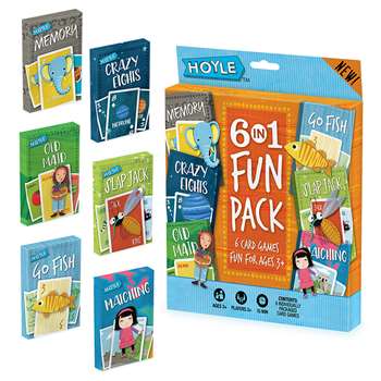 Hoyle 6 &quot; 1 Fun Pack Classic Childrens Games, USP1036723