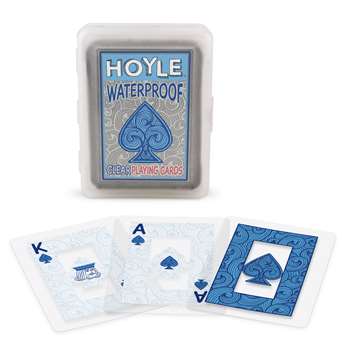 Hoyle Clear Wterproof Playing Cards, USP1036729
