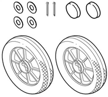 Rear Wheel with Ball Bearings, WIN50572