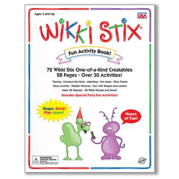 Wikki Stix Fun Activity Book, WKX109