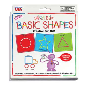 Wikki Stix Basic Shapes Kit - Wkx705 By Wikki Stix