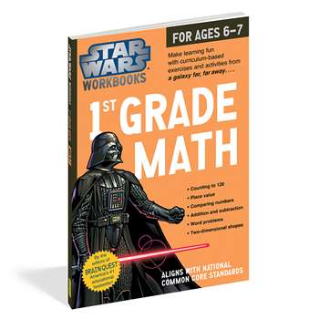 Star Wars Workbook Math Gr 1, WP-17808