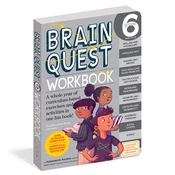 Brain Quest Workbook Grade 6, WP-18243