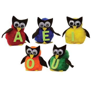 Monkey Mitt Set Vowel Owls, WZ-147