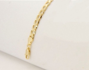 18" GOLD CUBAN CHAIN / CHC 018 G