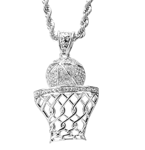 BASKET BALL PENDANT AND CHAIN SET / HC 5046