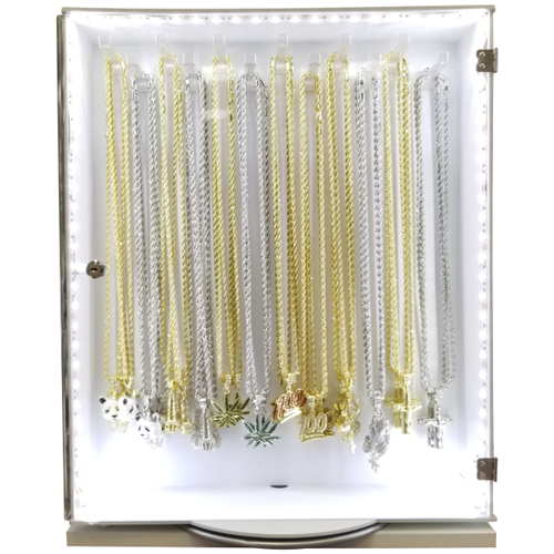 SMALL PENDANT AND CHAIN SET WITH LED DISPLAY / HH 105 D 2