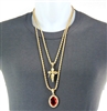 DOUBLE PENDANT AND CHAIN SET / MHC 10