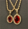 DOUBLE PENDANT AND CHAIN SET / MHC 13