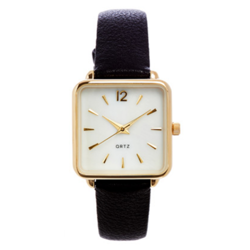 WOMEN'S LEATHER BAND WATCH / WL 10235
