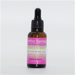 Twelve Springs Certified Organic Cold Pressed Argan Oil