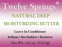 Natural Deep Moisturizing Butter