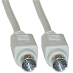 10M3-04125 25ft Mini DIN 8 M/M Serial Cable