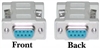 30D1-08400 DB9 Female / DB9 Female, Molded type